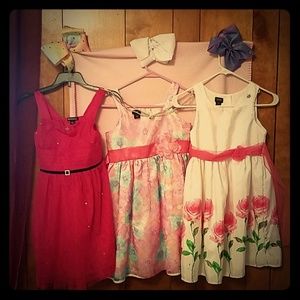 Girl's Dresses Set of 3